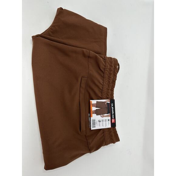 Quiksilver Men's Comfort Stretch Dry Flight Active Short, Brown, XXL - Picture 2 of 5
